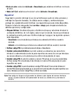 Preview for 62 page of Samsung SGH-T255G (Spanish) Manual Del Usuario