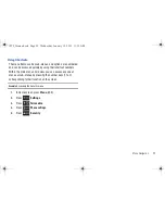 Предварительный просмотр 33 страницы Samsung SGH-T259 Series User Manual