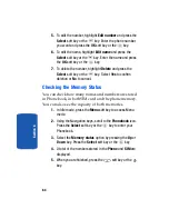 Предварительный просмотр 68 страницы Samsung SGH T319 User Manual