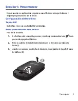 Preview for 9 page of Samsung SGH-T340G (Spanish) Manual Del Usuario