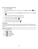 Preview for 21 page of Samsung SGH-T369 Quick Start Manual