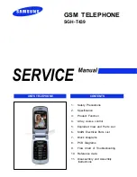 Preview for 1 page of Samsung SGH-T439 Series Service Manual