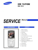 Preview for 1 page of Samsung SGH-T519 - Trace Cell Phone Service Manual