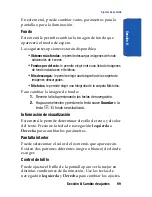 Предварительный просмотр 103 страницы Samsung SGH-T619 (Spanish) Manual Del Usuario