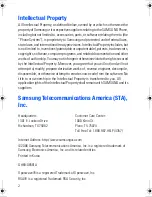 Preview for 2 page of Samsung SGH T719 User Manual