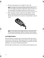 Preview for 12 page of Samsung SGH T719 User Manual