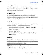 Preview for 29 page of Samsung SGH T719 User Manual