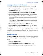 Preview for 37 page of Samsung SGH T719 User Manual