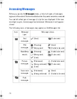 Preview for 70 page of Samsung SGH T719 User Manual