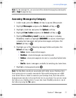 Preview for 71 page of Samsung SGH T719 User Manual