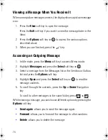 Preview for 74 page of Samsung SGH T719 User Manual