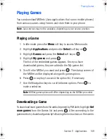 Preview for 149 page of Samsung SGH T719 User Manual