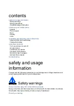 Preview for 3 page of Samsung SGH-T769 User Manual