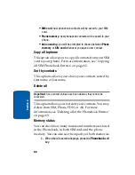 Preview for 70 page of Samsung SGH T809 User Manual