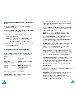 Preview for 20 page of Samsung SGH V205 User Manual