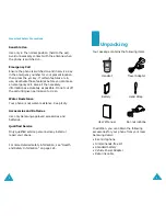 Preview for 6 page of Samsung SGH V206 User Manual