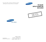 Samsung SGH-X400 Manual preview