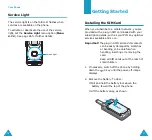 Preview for 10 page of Samsung SGH-X400 Manual