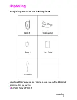 Preview for 9 page of Samsung SGH-X426 User Manual
