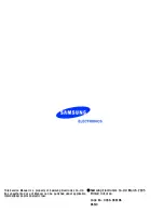 Предварительный просмотр 2 страницы Samsung SGH-X480 Service Manual