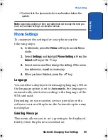 Preview for 88 page of Samsung SGH-X490 User Manual