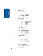 Предварительный просмотр 58 страницы Samsung SGH-x496 Series User Manual