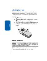 Предварительный просмотр 10 страницы Samsung SGH-x506 Series User Manual