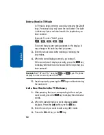 Предварительный просмотр 54 страницы Samsung SGH-x506 Series User Manual