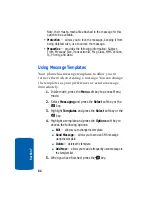 Предварительный просмотр 88 страницы Samsung SGH-x506 Series User Manual