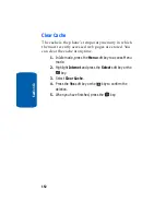 Preview for 156 page of Samsung SGH-x506 Series User Manual