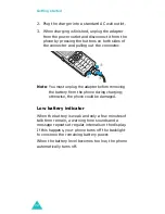 Preview for 21 page of Samsung SGH-X610 User Manual