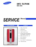 Предварительный просмотр 1 страницы Samsung SGH-Z240 Service Manual