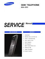Preview for 1 page of Samsung SGH-Z370 Service Manual