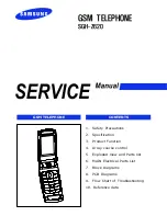 Samsung SGH-Z620 Service Manual preview