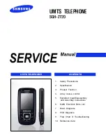 Preview for 1 page of Samsung SGH-Z720 Service Manual