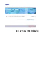 Samsung SH-D162C Manual preview