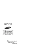 Предварительный просмотр 2 страницы Samsung SH-M522C - CD-RW / DVD-ROM Combo Drive User Manual