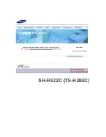 Samsung SH-R522C User Instructions preview