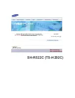 Preview for 1 page of Samsung SH-R522C User Instructions