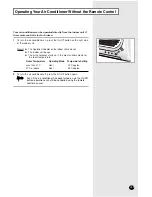 Preview for 23 page of Samsung SH05ZZ8/SEK Owner'S Instructions Manual