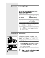 Preview for 20 page of Samsung SH12UA1 Owner'S Instructions Manual