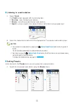 Предварительный просмотр 58 страницы Samsung Shape WAM-750 User Manual