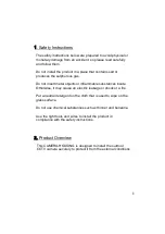 Preview for 3 page of Samsung SHB-4300H1 User Manual