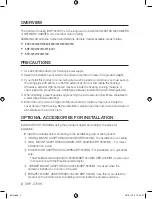 Preview for 2 page of Samsung SHP-3700H User Manual