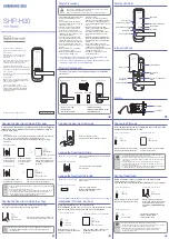 Samsung SHP-H20 User Manual preview