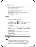 Preview for 4 page of Samsung SHR-5082 User Manual