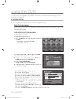 Предварительный просмотр 34 страницы Samsung SHR-7080 User Manual