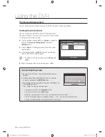 Предварительный просмотр 36 страницы Samsung SHR-7080 User Manual