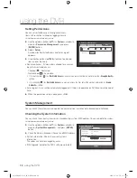 Предварительный просмотр 38 страницы Samsung SHR-7080 User Manual