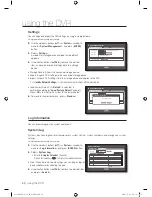 Предварительный просмотр 40 страницы Samsung SHR-7080 User Manual